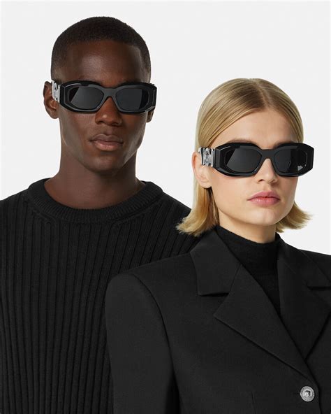 versace biggie all black|Versace biggie unisex sunglasses.